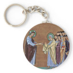 The St. Peter Receiving The Keys By Meister Des Pe keychains
