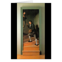 The Staircase Group, by Charles Willson Peale Card
