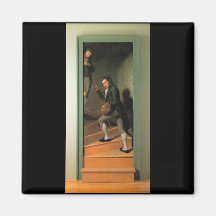 The Staircase Group, by Charles Willson Peale Magnet