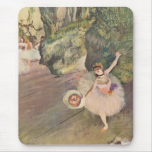 The Star of the Ballet by Edgar Degas Mousepad