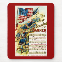 The Star Spangled Banner 1908 Mousepads