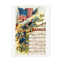 The Star Spangled Banner 1908 Post Cards