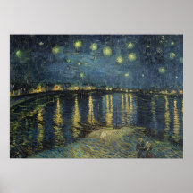 The Starry Night, 1888 Poster