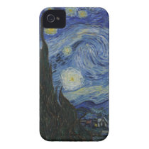 The Starry Night Case-Mate Barely There™ iPhone 4 Iphone 4 Cover