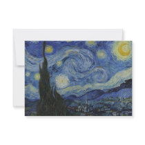 The Starry Night Invitation