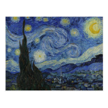 The Starry Night Postcard