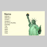 The Statue of Liberty business cards
