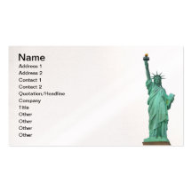 The Statue of Liberty, New York City Business Cards