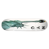 The Statue of Liberty, New York City Skateboard Decks