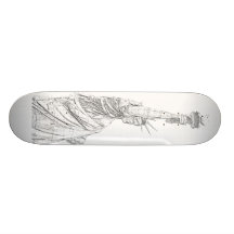 The Statue of Liberty Skate Board Deck