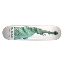 The Statue of Liberty Skateboard Deck