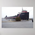 The Steamship William G. Mather Poster