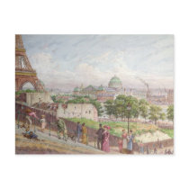 The Steps at the rue Alboni, 1897 Postcards