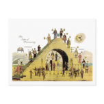 THE STEPS OF FREEMASONRY postcards