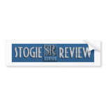 The Stogie Review Bumper Sticker bumper stickers