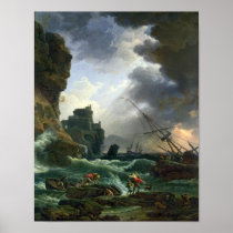 The Storm, 1777 Print