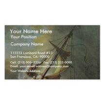 The Storm On The Sea Of Galilee. By Rembrandt Van Business Card Templates