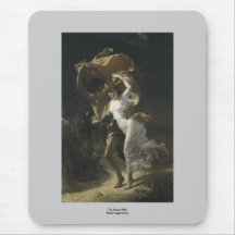 The Storm Pierre-Auguste Cot 1880 Mouse Pads