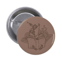 The story book pinback button