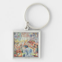 The Street Enters the House, 1911 Key Chain