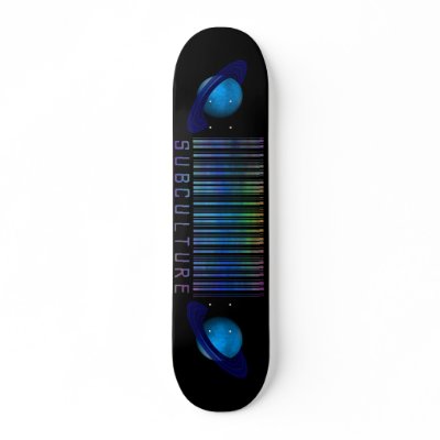 The Subculture Skate Deck by AntiCMOS