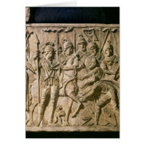 The submission of a barbarian to a Roman troop Cards