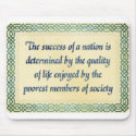 The Success of a Nation mousepads