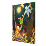 The Sun & Moon Korean Folk Tale Canvas Art (11x14) Gallery Wrapped Canvas