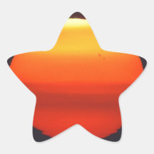 The Sun Star Sticker