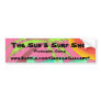 The Sun & Surf Shop Bumper Sticker