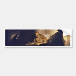The Supper At Emmaus. By Rembrandt Van Rijn Bumper Stickers