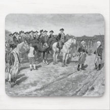 The Surrender of Cornwallis at Yorktown Mouse Pad