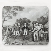 The Surrender of General Burgoyne Saratoga Mouse Pad