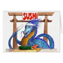 The Sushi Chef Card