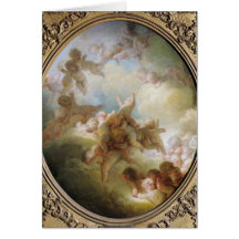 The Swarm of Cupids, c.1767 Card