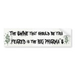 The SWINE that should be tr... bumper stickers