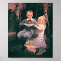 The Swing, Philip Richard P.R. Morris 1833-1902 posters