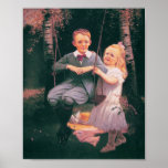 The Swing, Philip Richard P.R. Morris 1833-1902 posters
