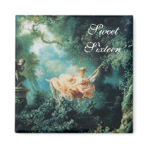 THE SWING ,SWEET SIXTEEN PARTY green pink