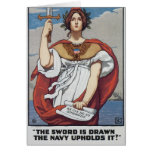 The Sword is Drawn, The Navy Upholds It cards