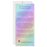 The Sword of Truth Customized Rack Card