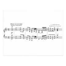 The Symphony No. 9 Postcard
