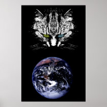 The Tabby Cat - Master of the Universe Poster