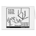 The Table and the Chair Greeting Card