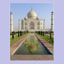 The Taj Mahal, Agra, Uttar Pradesh, India, postcards