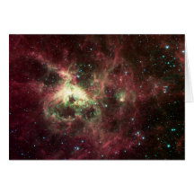 The Tarantula Nebula Greeting Card