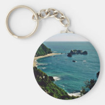 The Tasman Sea From Arnott Point Key Chain