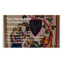 The Tavern Of Limburg By Meister Der Manessischen Business Cards