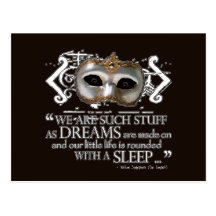 The Tempest Quote Postcards