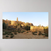 The Temple of the Oracle Siwa Oasis in Egypt Posters